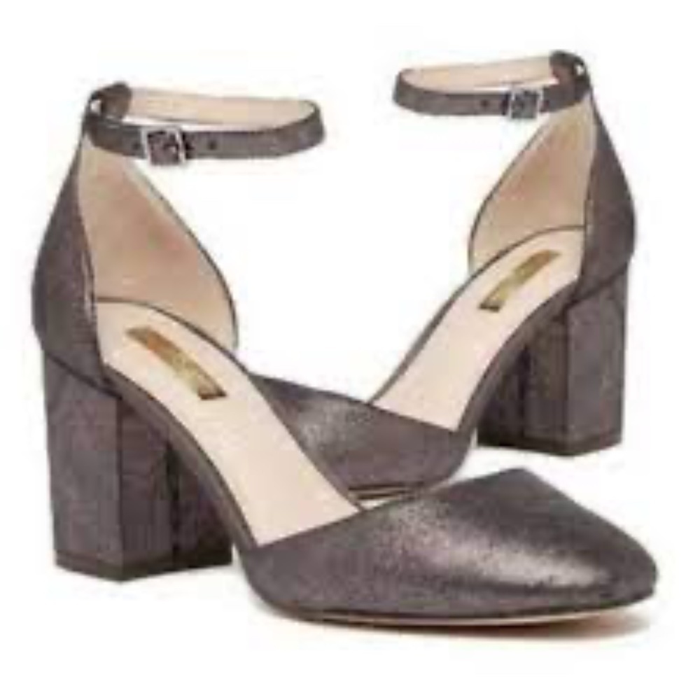 Louise et Cie Idina Ankle Strap Heel Pumps